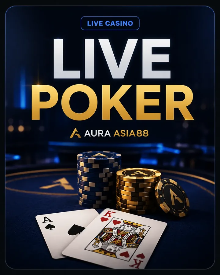 Live Poker by Evolution Gaming