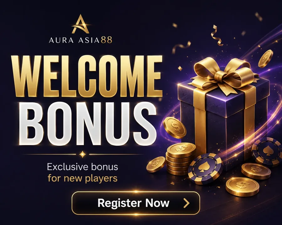 Welcome Bonus promotion banner